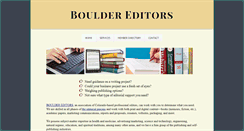 Desktop Screenshot of bouldereditors.org