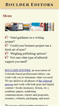 Mobile Screenshot of bouldereditors.org